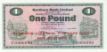 Northern Bank Ltd 1 Pound,  1. 7.1970